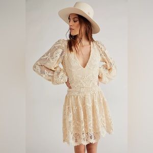 Jens pirate booty x free people reflection lapis mini dress